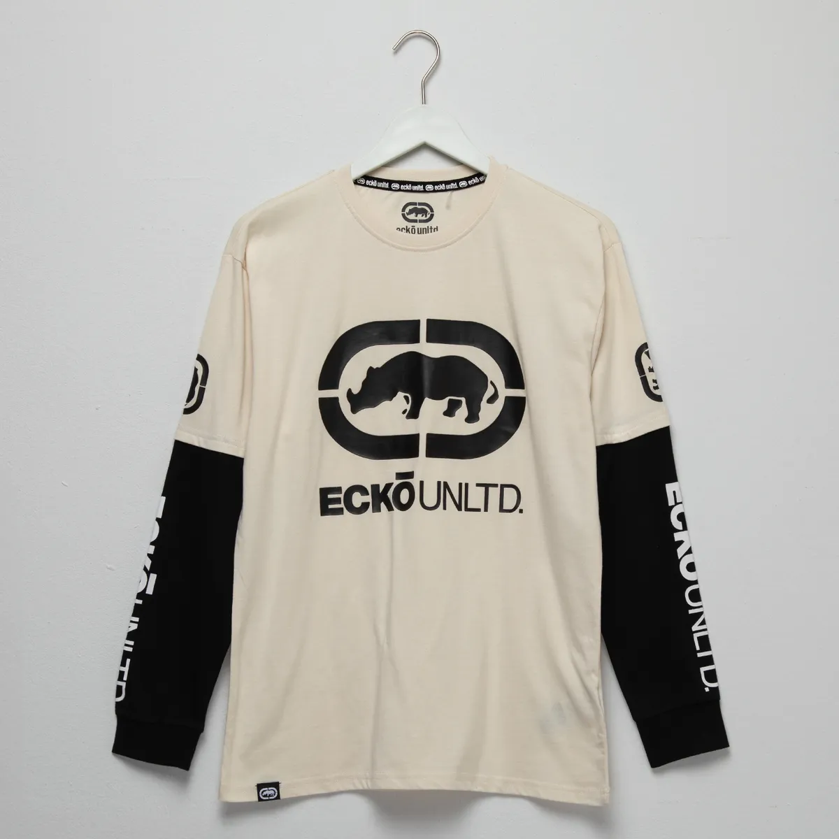 ECKO - Polera Niño Manga Larga Algodón Ecko