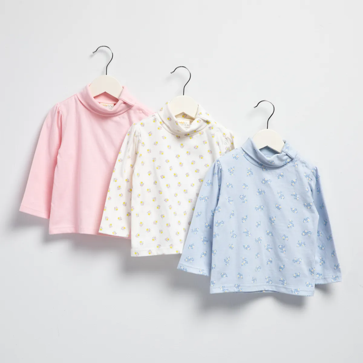 YAMP - Pack De 3 Poleras Beatles Bebé Niña Algodón Yamp