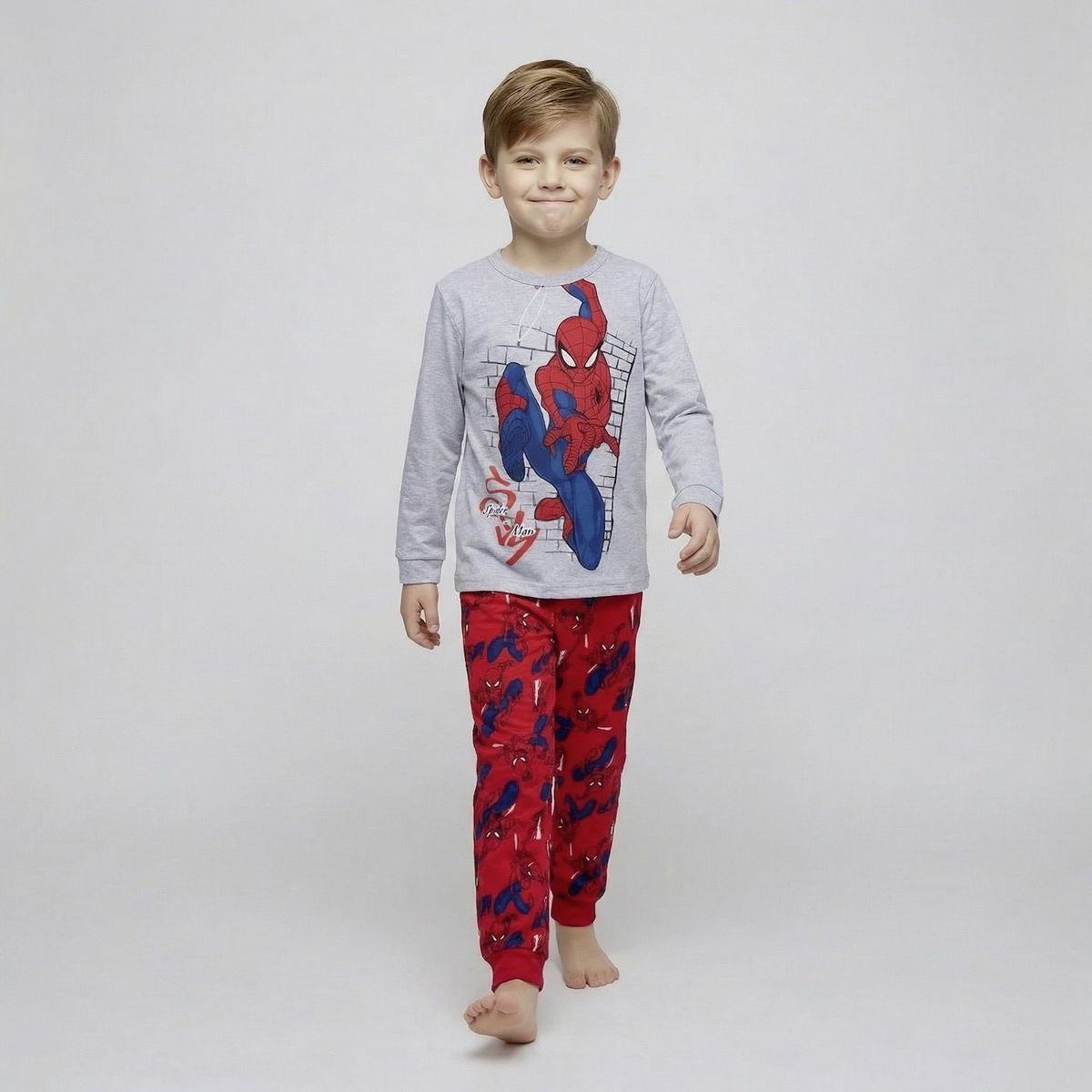 SPIDER MAN - Pijama 2 Piezas Algodón Niño Spider-Man