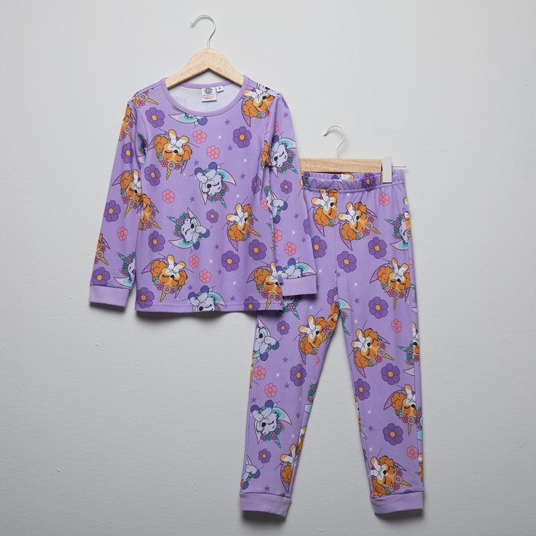 PAW PATROL Pijama Niña Algodón 2 Piezas