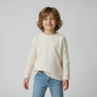Polera Niño Manga Larga Algodón