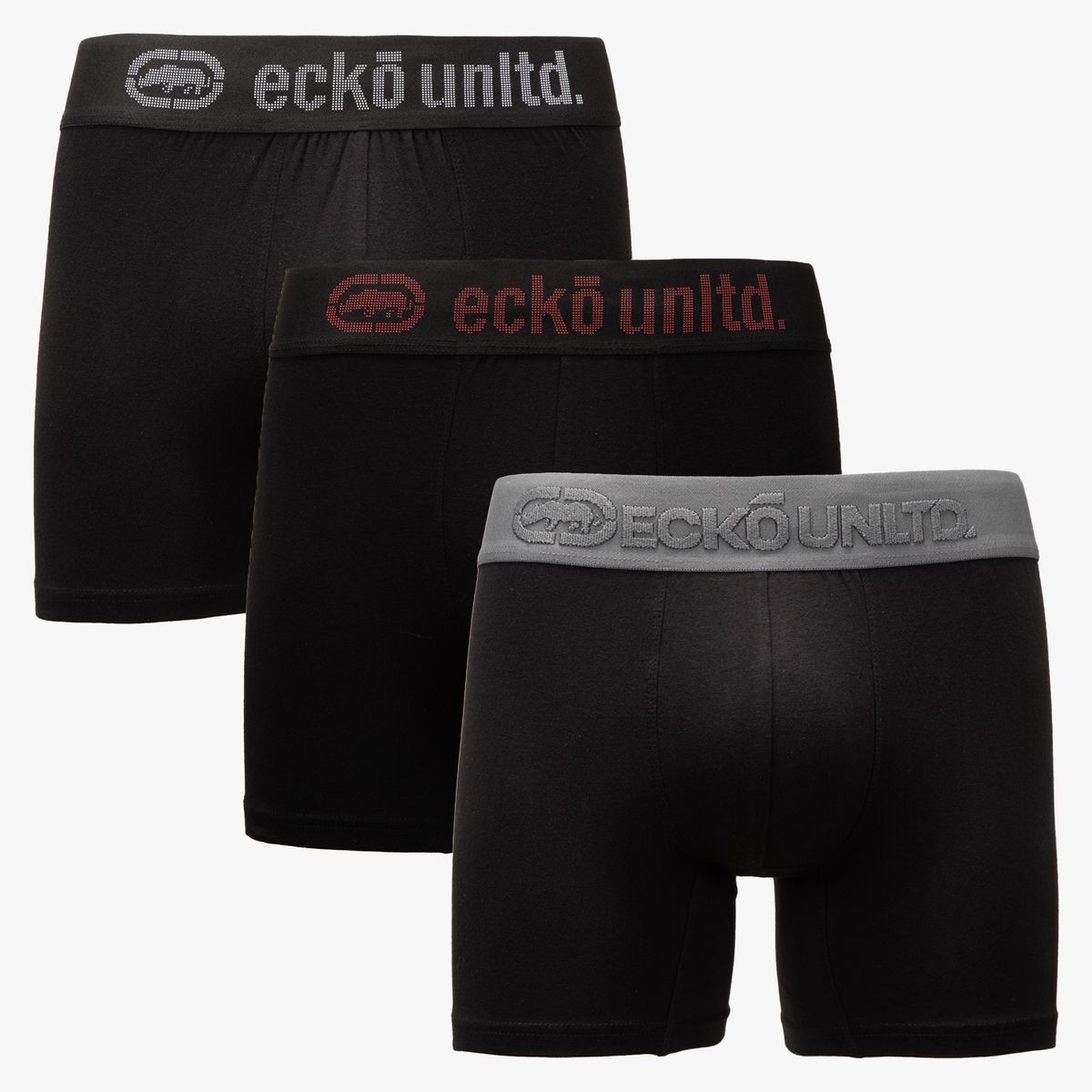 ECKO - Pack De 3 Bóxer Algodón Hombre Ecko