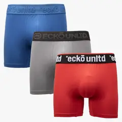 ECKO - Pack De 3 Bóxer Algodón Hombre
