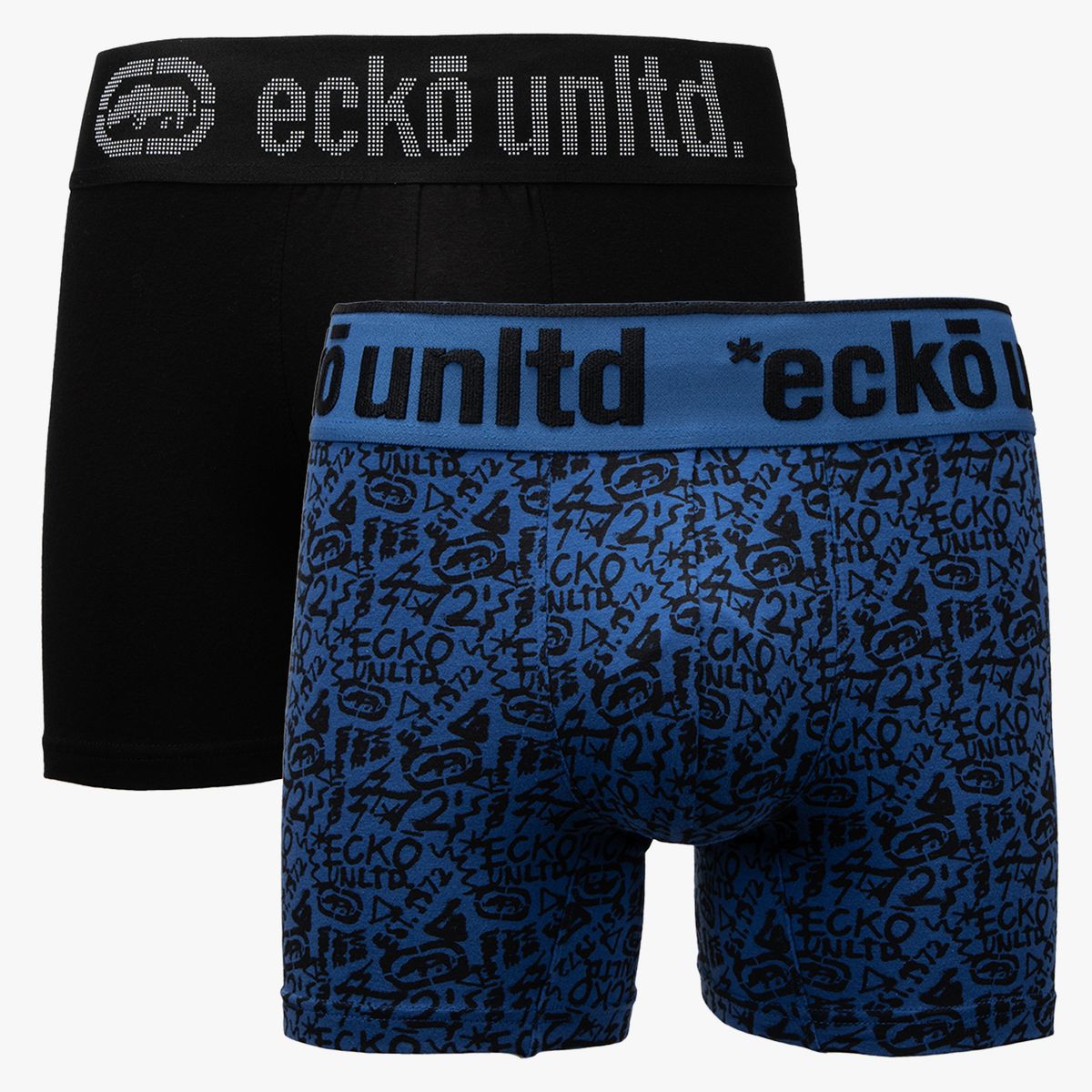 ECKO - Pack De 2 Bóxer Algodón Hombre Ecko