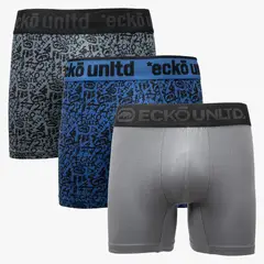 ECKO - Pack De 3 Bóxer Algodón Hombre