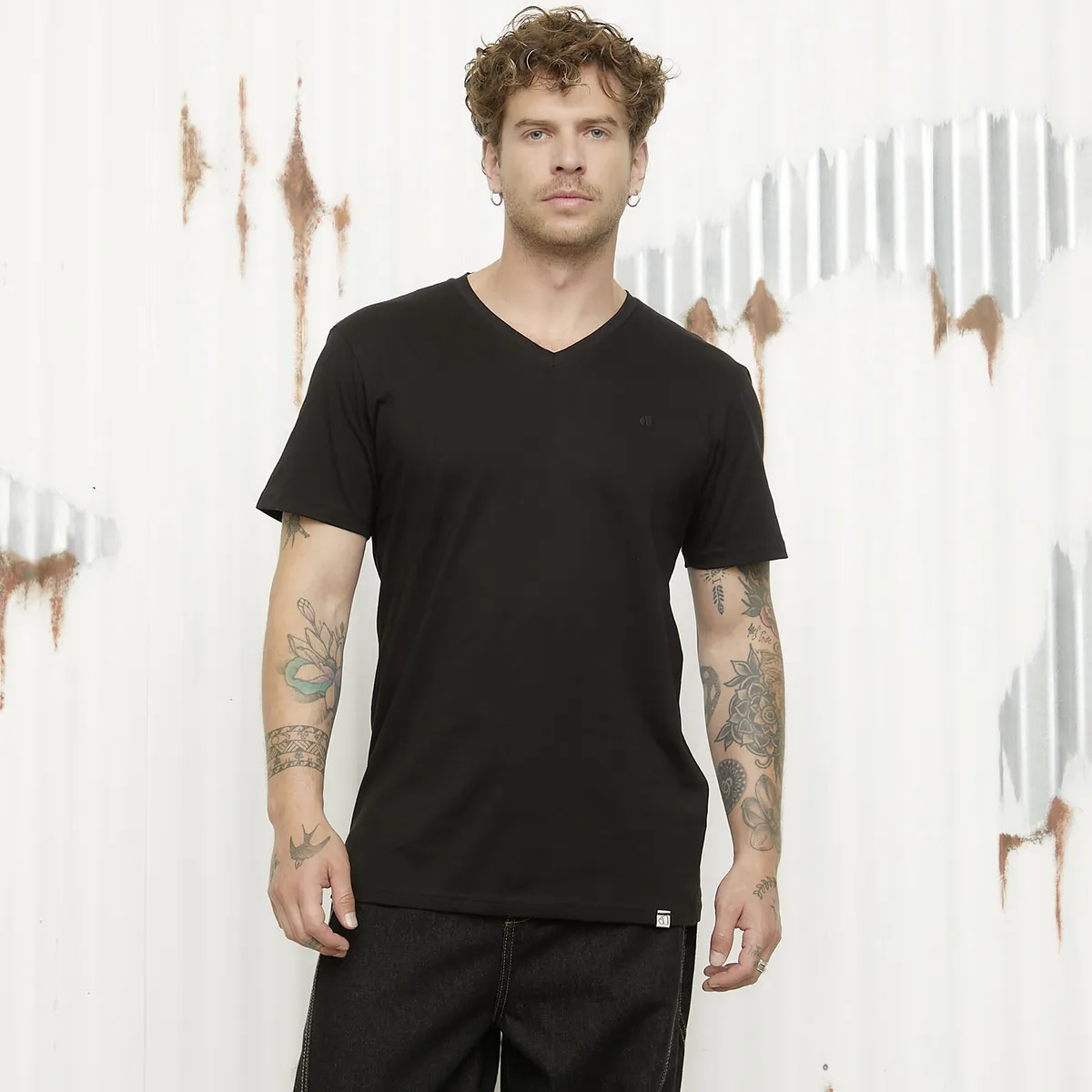 AMERICANINO - Polera Manga Corta Hombre Americanino