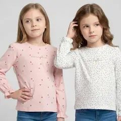 CONIGLIO - Pack 2 Poleras Niña Algodón