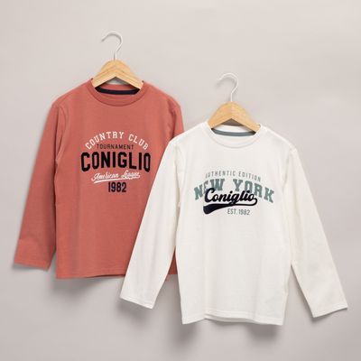 Imagen 2 del producto Pack de 2 Poleras Niño Manga Corta Algodón