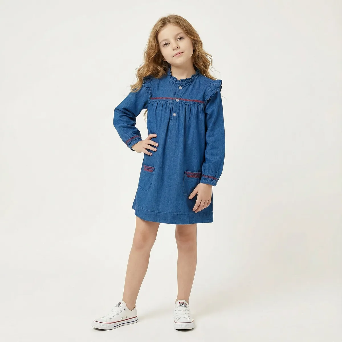 CONIGLIO - Vestido Niña Algodón Coniglio
