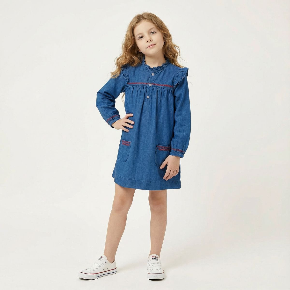 CONIGLIO - Vestido Niña Algodón Coniglio