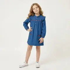 CONIGLIO - Vestido Niña Algodón