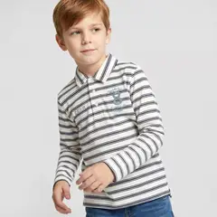 CONIGLIO - Polera Niño Manga Larga Algodón