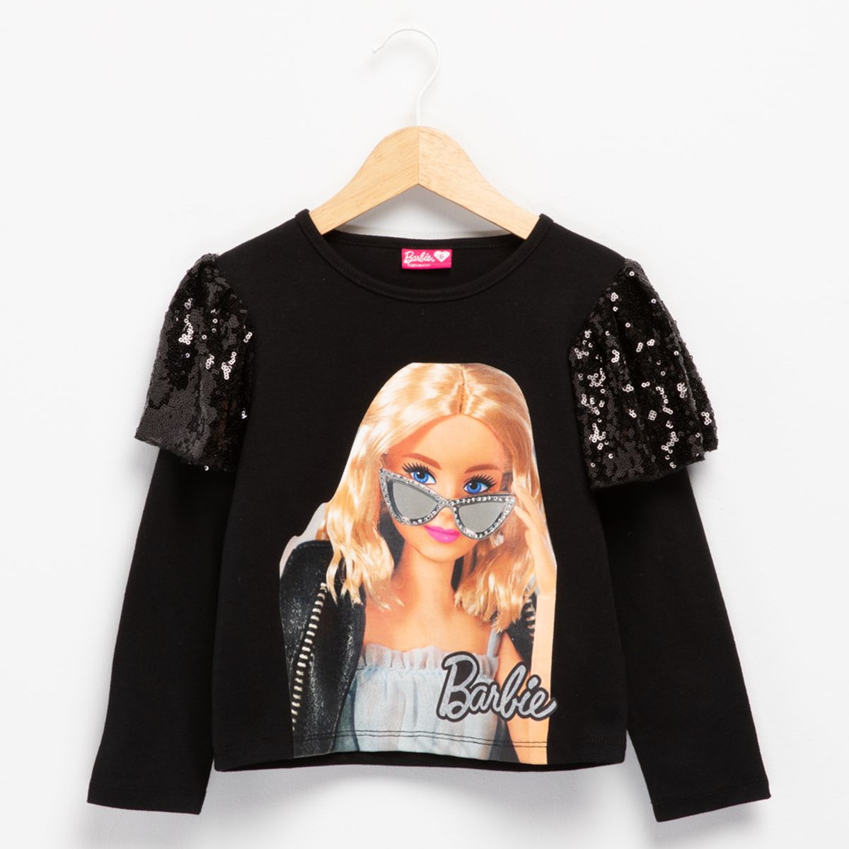 BARBIE - Polera Niña Algodón Barbie