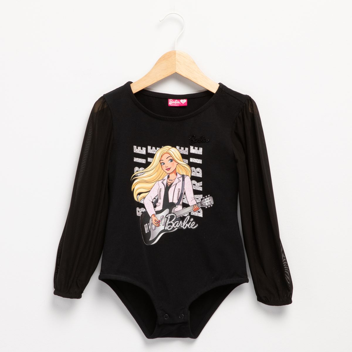 BARBIE - Polera Niña Algodón Barbie