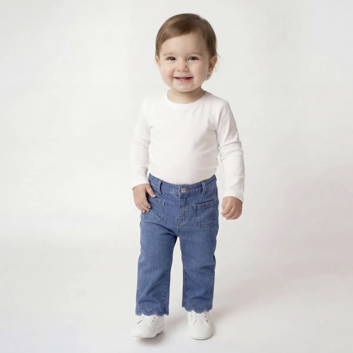 YAMP - Jeans Bebé Niña Algodón Yamp