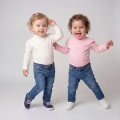 YAMP - Pack De 2 Beatles Bebé Niña Algodón