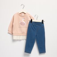 Conjunto Polerón Más Calza Bebé