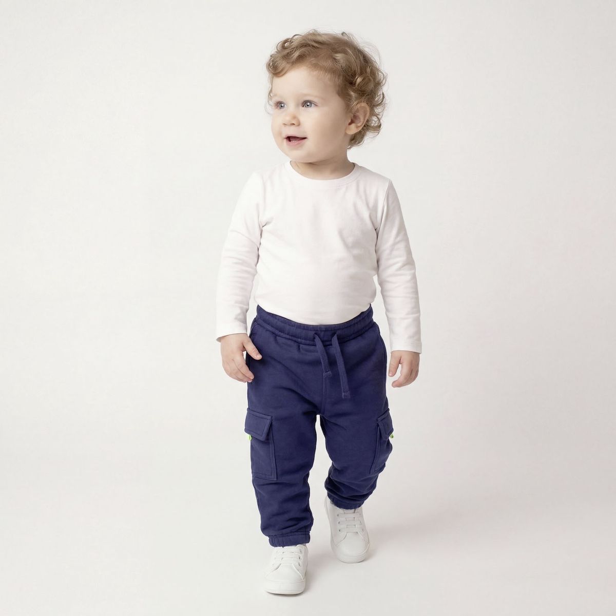 YAMP - Pantalón De Buzo Bebé Niño Algodón Yamp