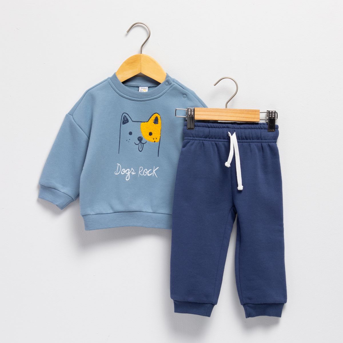 YAMP - Conjunto Polerón Más Pantalón De Buzo Bebé Yamp