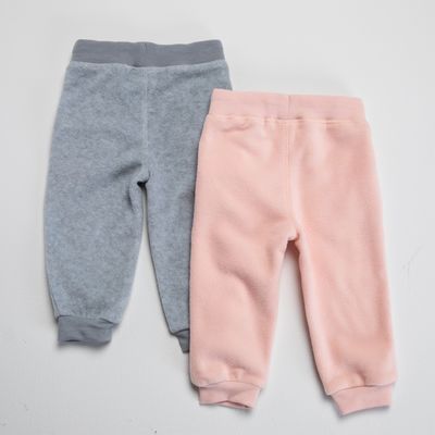 Imagen 2 del producto Pack De 2 Pantalones De Buzo De Polar Bebé