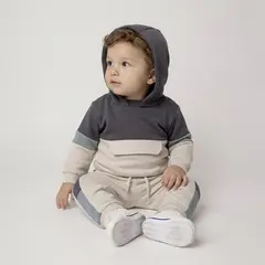 YAMP - Conjunto Polerón Más Pantalón De Buzo Bebé