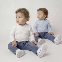 YAMP - Pack De 2 Poleras Beatles Bebé Niño Algodón