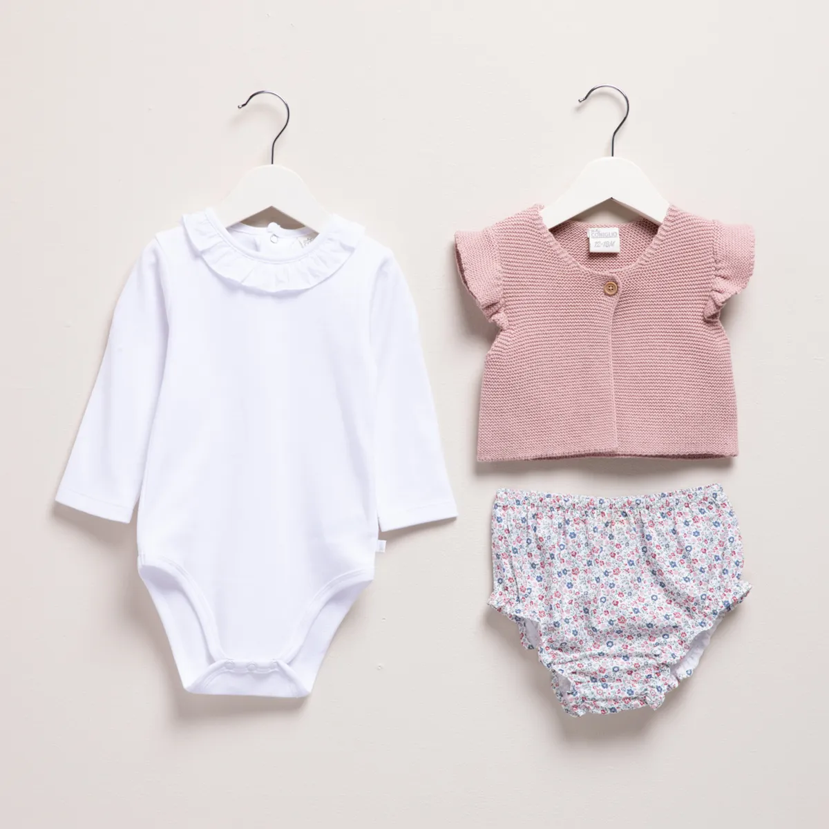 CONIGLIO - Conjunto Bebé Niña Algodón Coniglio