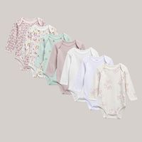 Pack De 7 Bodys Bebé Niña Algodón