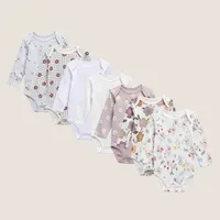 Pack De 7 Bodys Bebé Niña Algodón