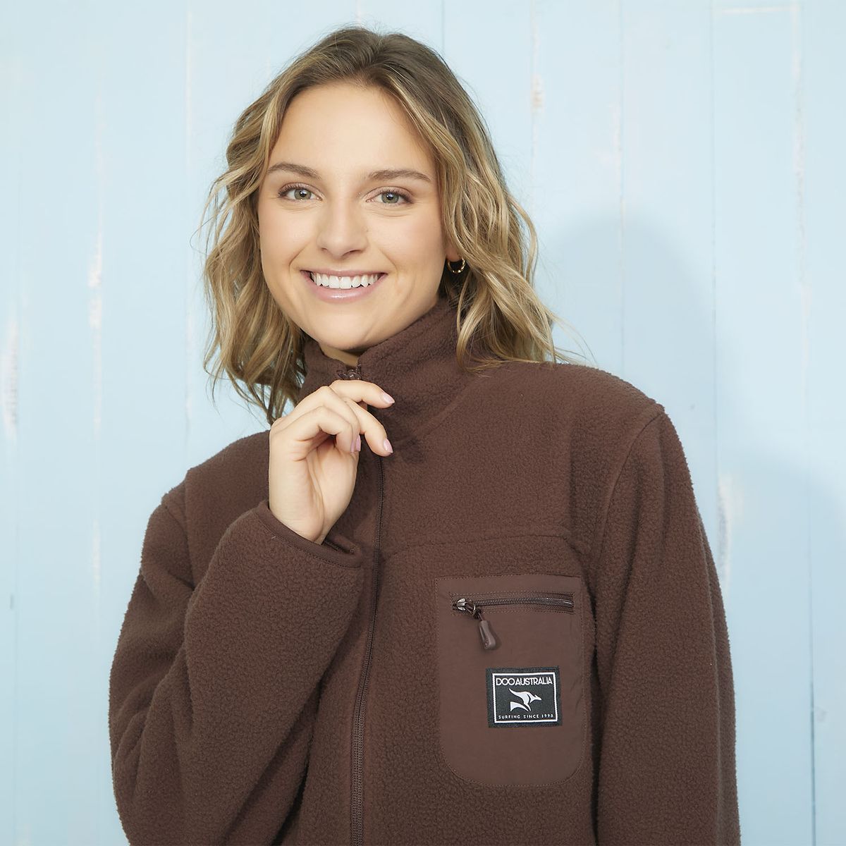 DOO AUSTRALIA - Polerón Mujer Doo Australia Chiporrono Manga Larga