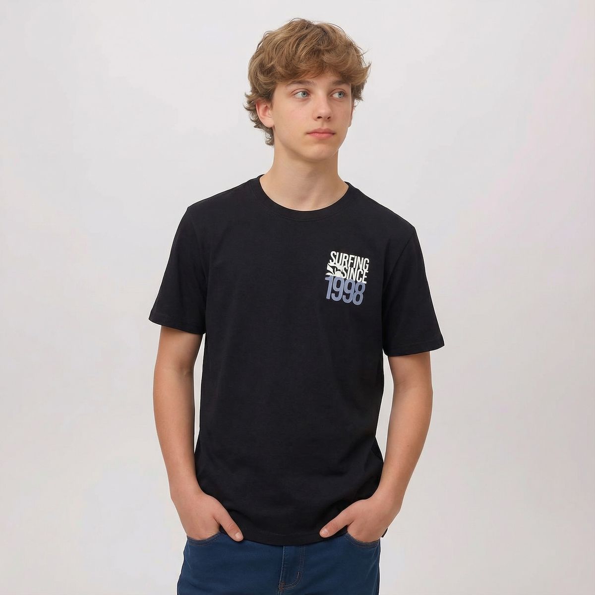 DOO AUSTRALIA - Polera Manga Corta Algodón Niño Doo Australia