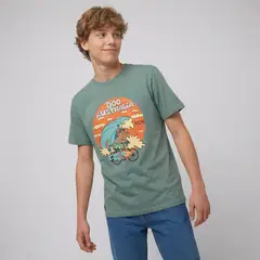 DOO AUSTRALIA - Polera Manga Corta Algodón Niño