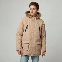 Parka Niño Manga Larga