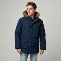 Parka Niño Manga Larga