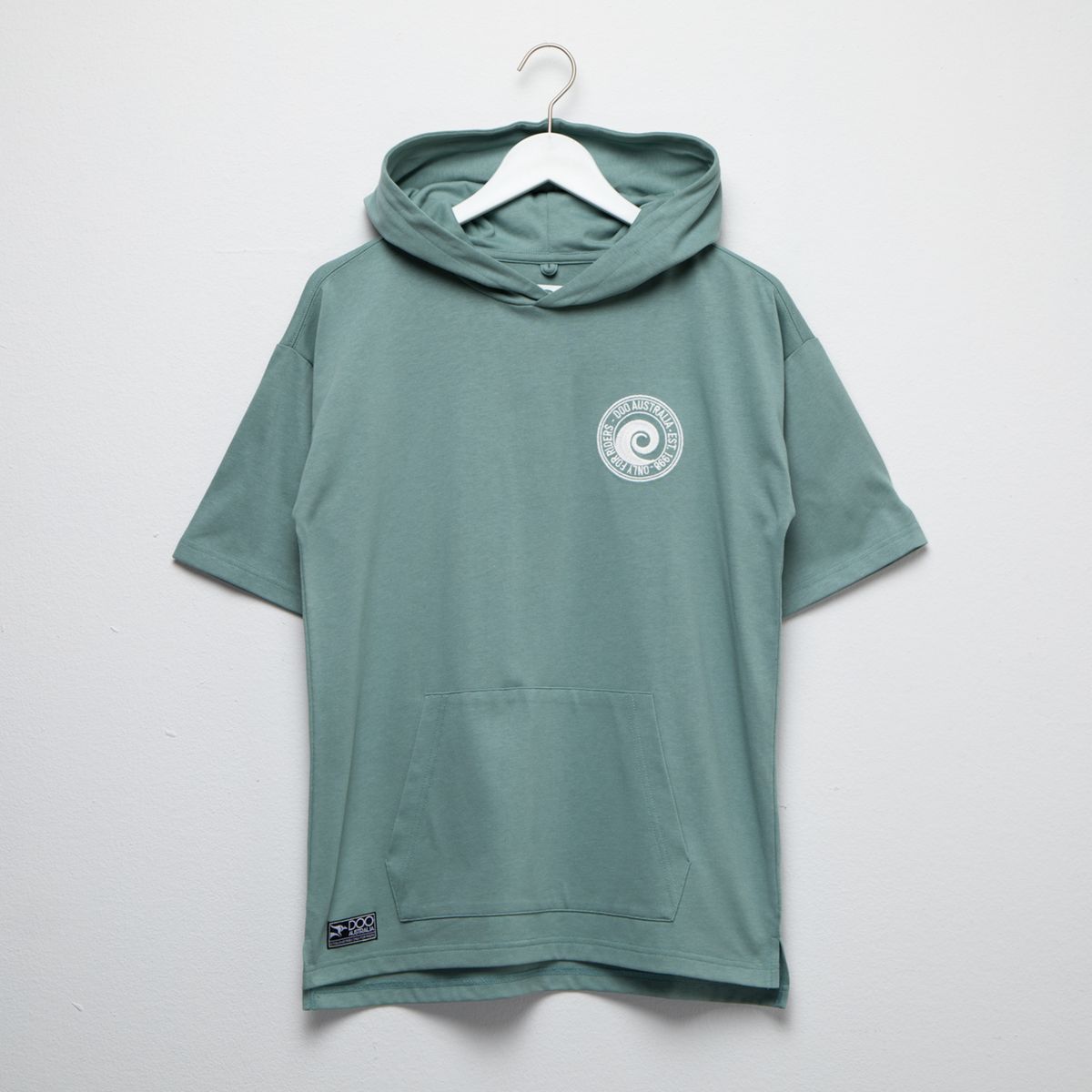 DOO AUSTRALIA - Polera Manga Corta Algodón Niño Verde Doo Australia