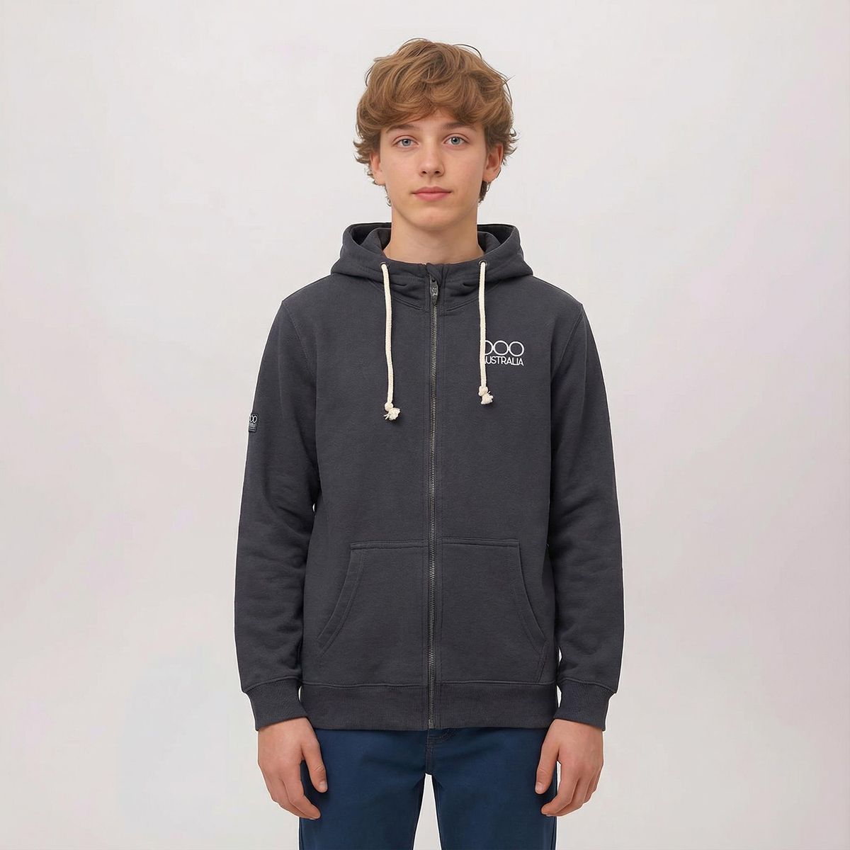 DOO AUSTRALIA - Poleron Manga Larga Algodón Niño Doo Australia