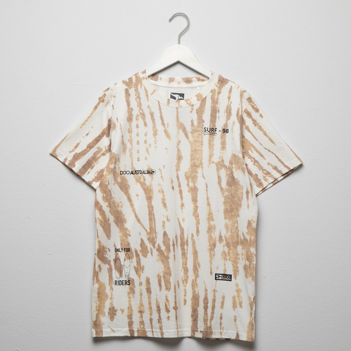 DOO AUSTRALIA - Polera Manga Corta Algodón Niño Blanco Doo Australia