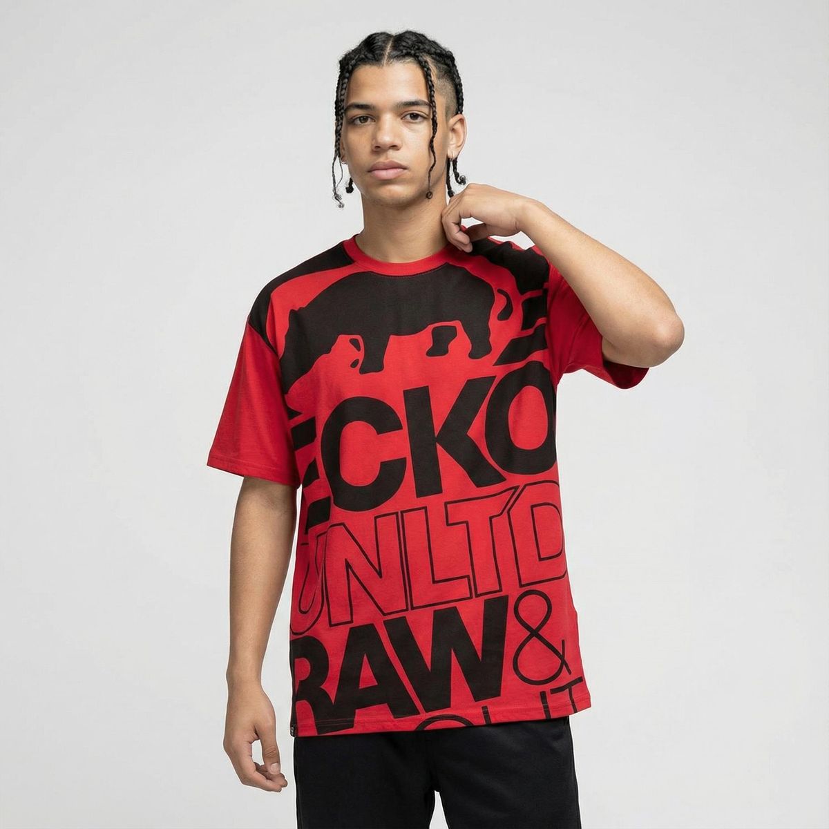 ECKO - Polera Niño Manga Corta Algodón Ecko