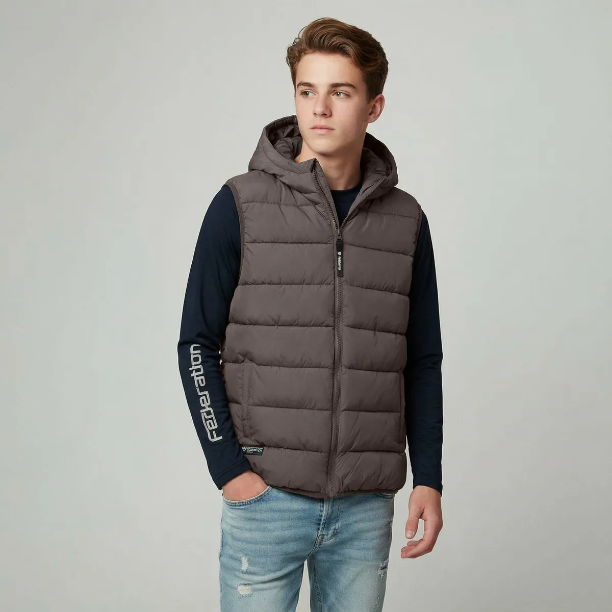 FEDERATION - Parka Niño Sin Manga Federation