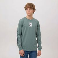 Polera Manga Larga Algodón Niño