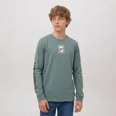 DOO AUSTRALIA - Polera Manga Larga Algodón Niño