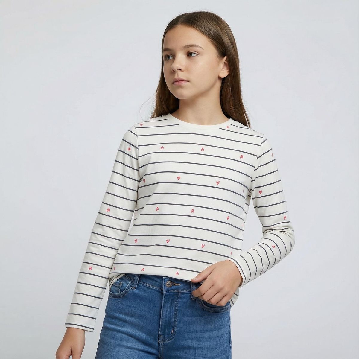 ELEVEN - Polera Manga Larga Niña Eleven