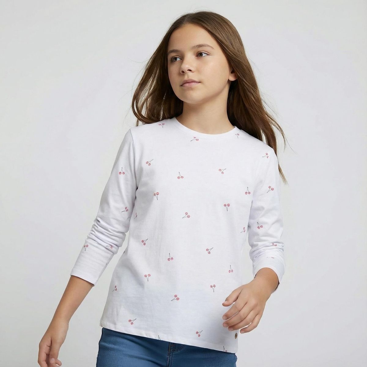 ELEVEN - Polera Manga Larga Niña Eleven
