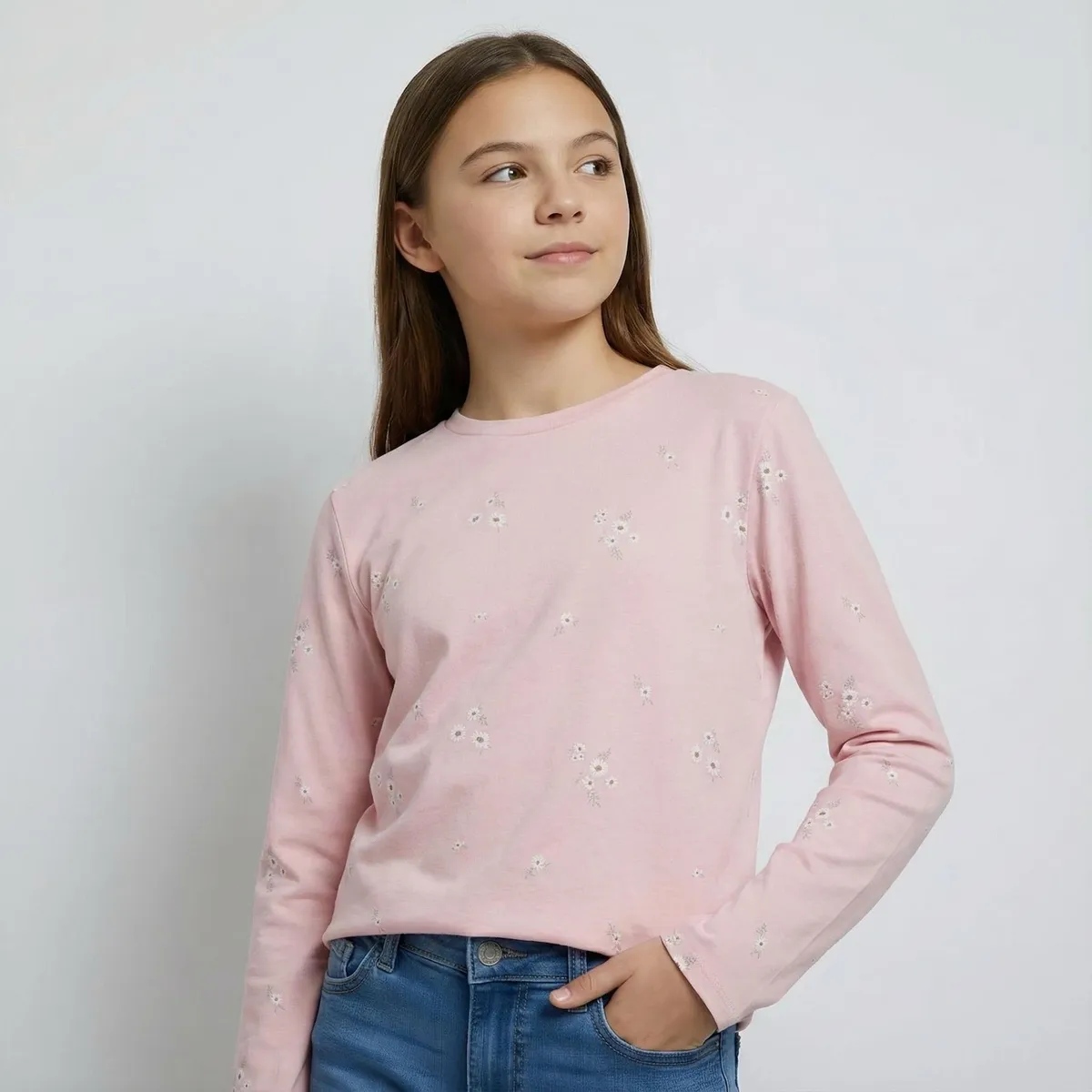 ELEVEN - Polera Manga Larga Niña Eleven