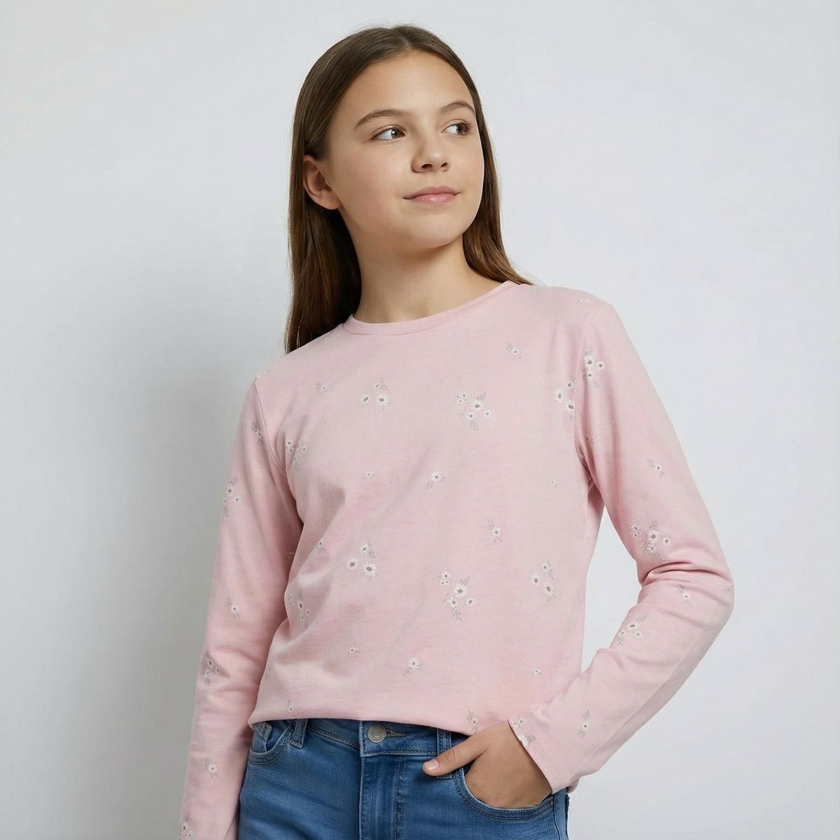 ELEVEN - Polera Manga Larga Niña Eleven