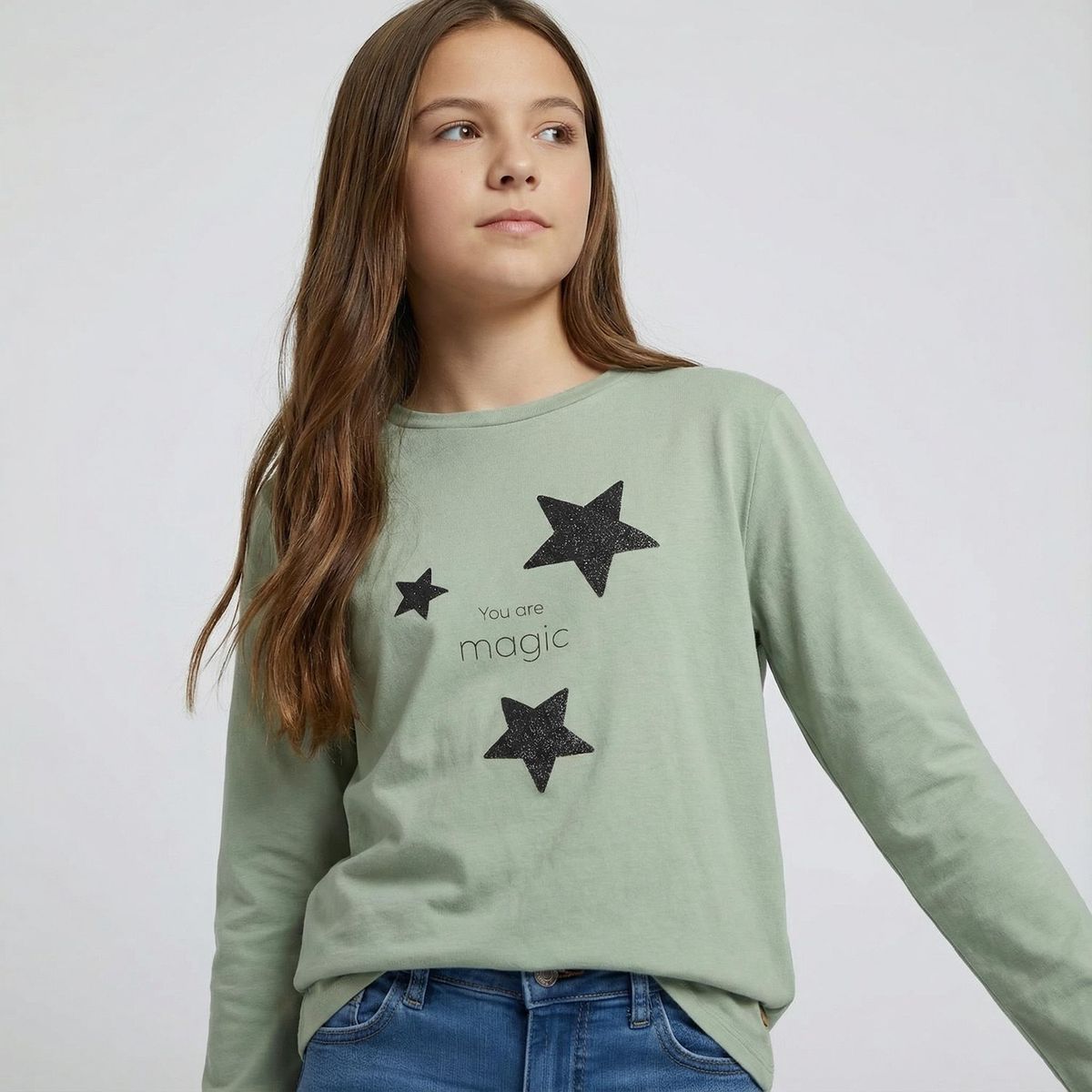 ELEVEN - Polera Manga Larga Niña Eleven