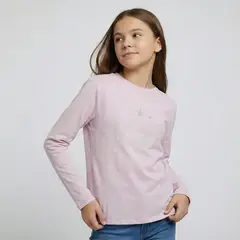 ELEVEN - Polera Manga Larga Niña