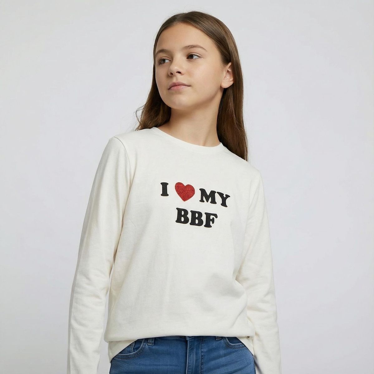 ELEVEN - Polera Manga Larga Niña Eleven