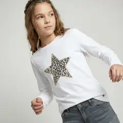 ELEVEN - Polera Manga Larga Niña