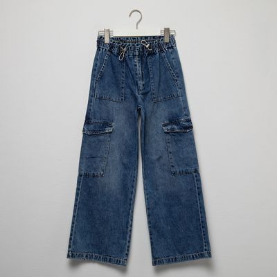 Imagen 2 del producto Pantalón Jean Cargo Niña